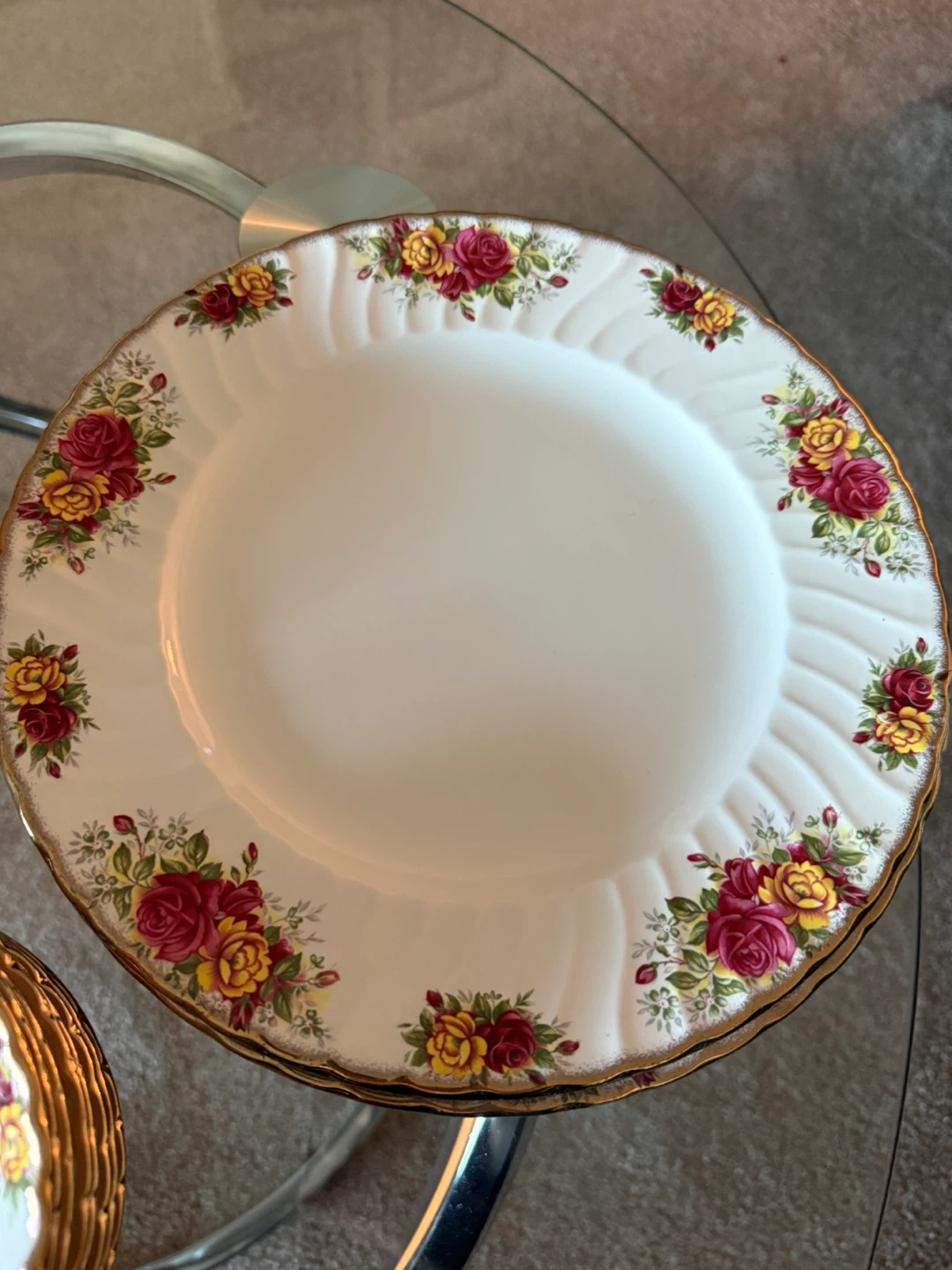 Ironstone Royal Albert Old Country Roses China