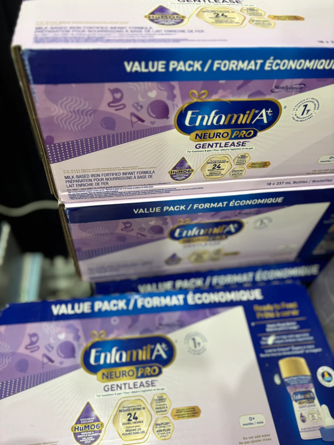 Gentlease Enfamil ready to drink exp 2026-December