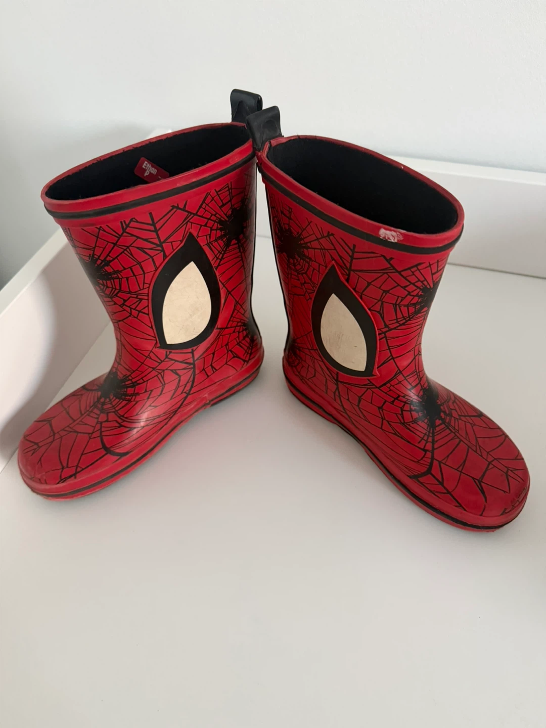 Kids' Spider-Man Rain Boots size