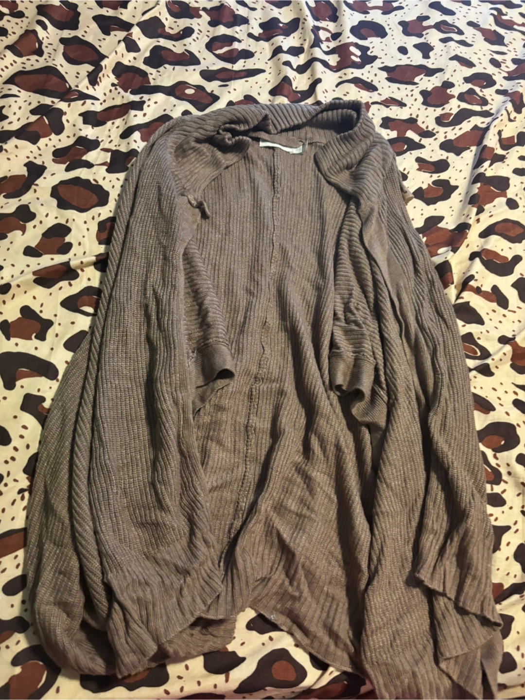 Costa Blanca Knit Poncho