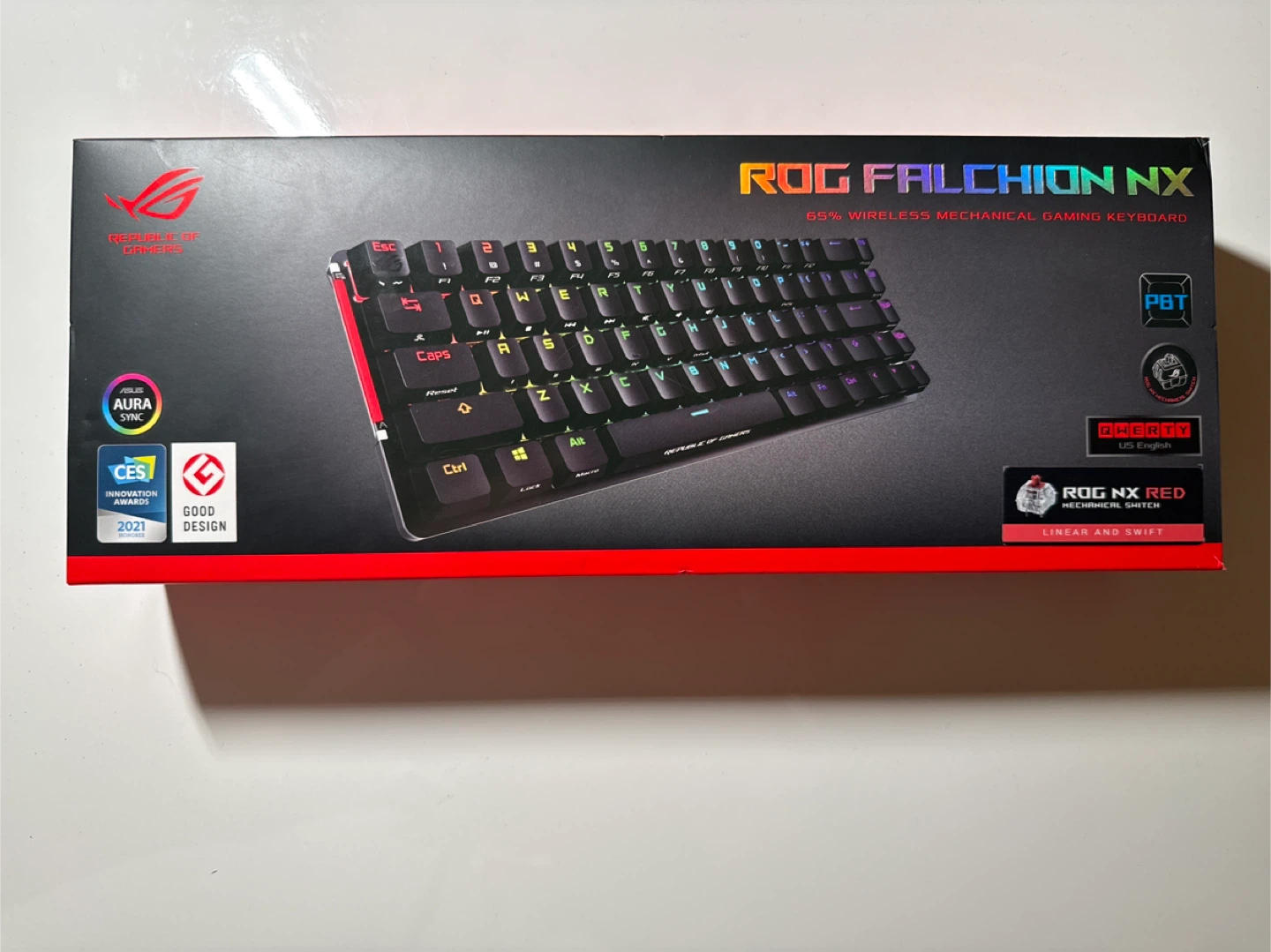 ASUS ROG Falchion NX 65% Wireless Mechanical Gaming Keyboard
