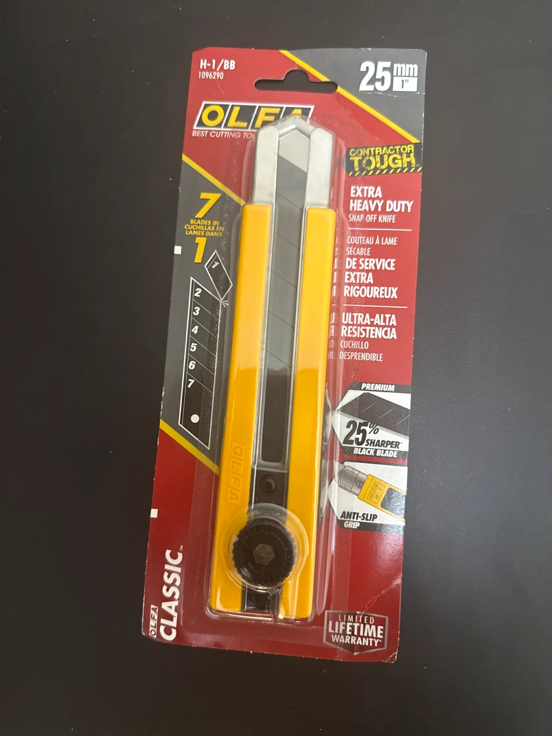 OLFA Classic H-1/BB 25mm utility Knife