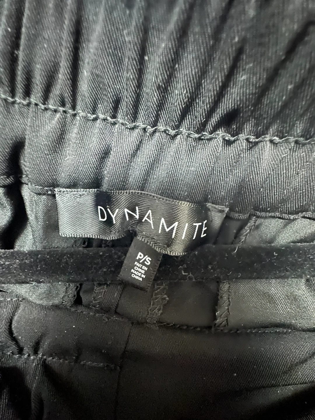 Dynamite Black Jogger Pants P/S - photo 3