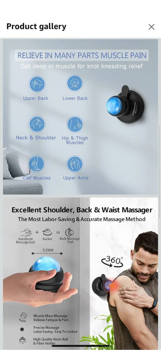 DONGSHEN Massage Roller Ball Wall Mounted – NEW - photo 3