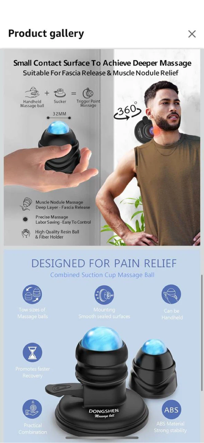 DONGSHEN Massage Roller Ball Wall Mounted – NEW - photo 4