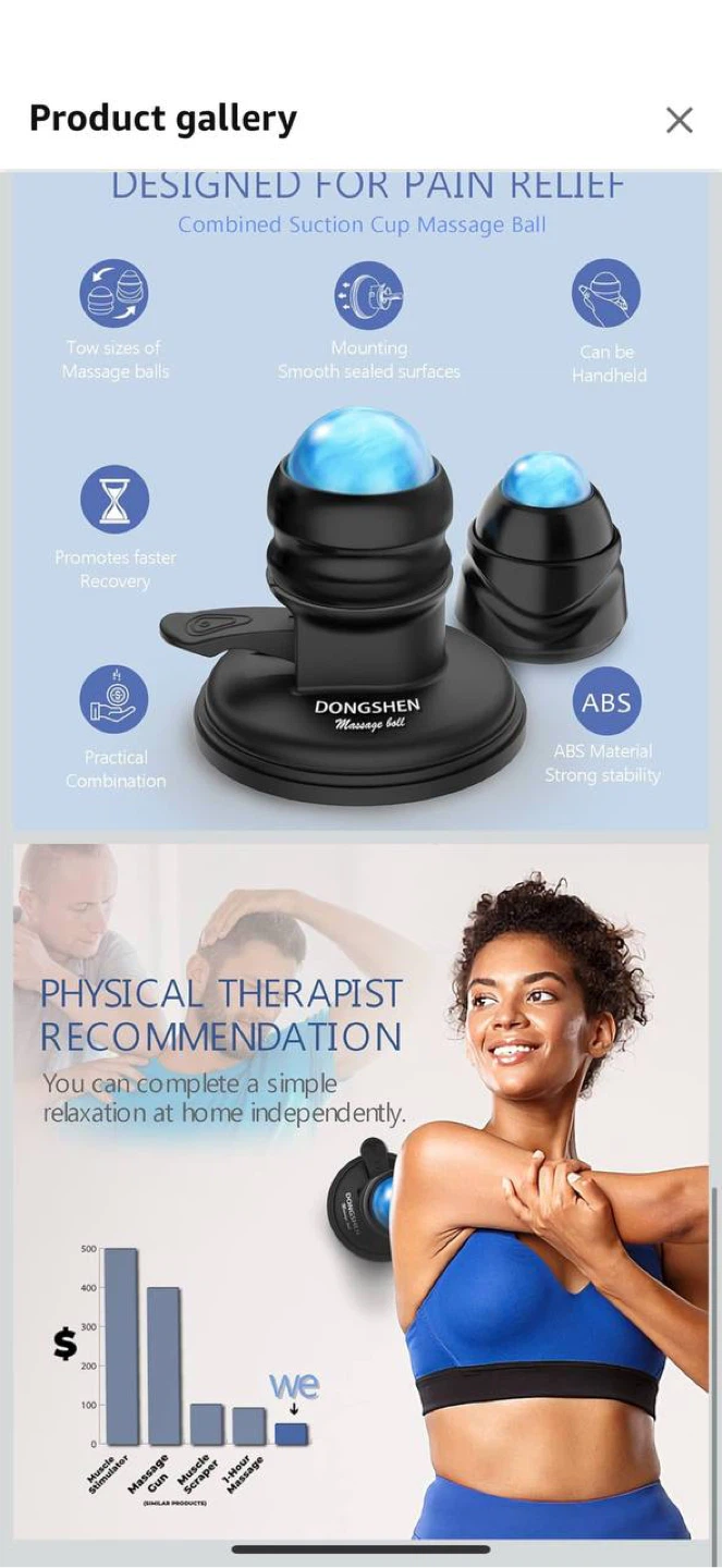 DONGSHEN Massage Roller Ball Wall Mounted – NEW - photo 5