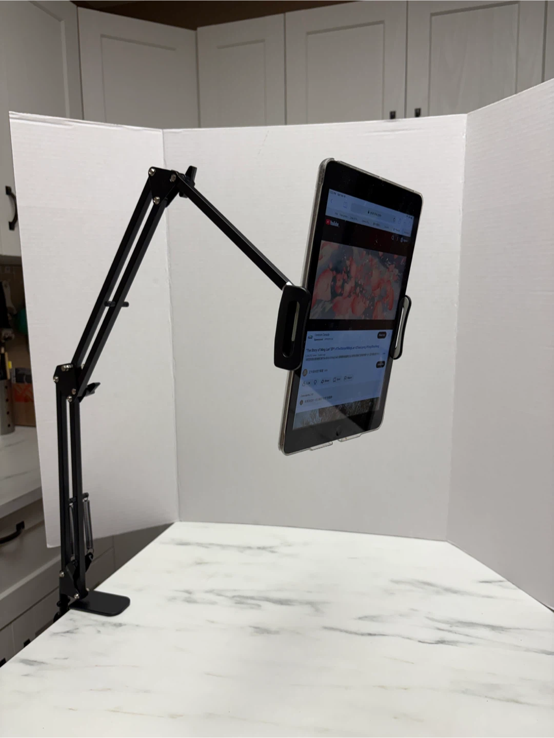 Adjustable Desk Mount Tablet/Phone Holder Stand - photo 3