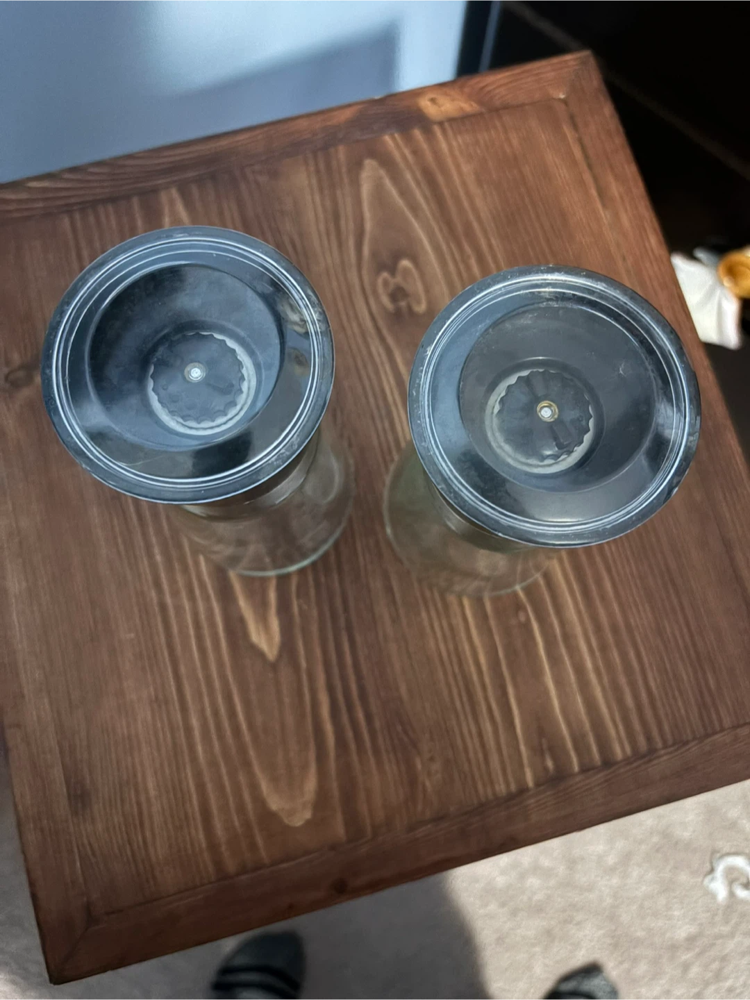 Set of 2 Glass Salt and Pepper Grinders - photo 2