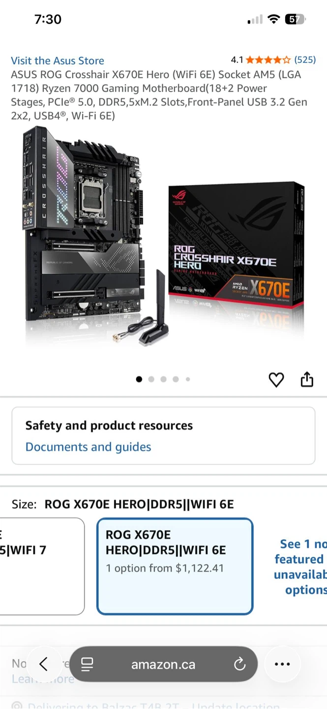 ASUS ROG Crosshair X670E Hero Motherboard - photo 3