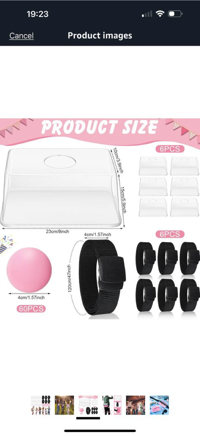 Vinsot Baby Shower Twerk Game Set – NEW 🎉💗 - photo 4