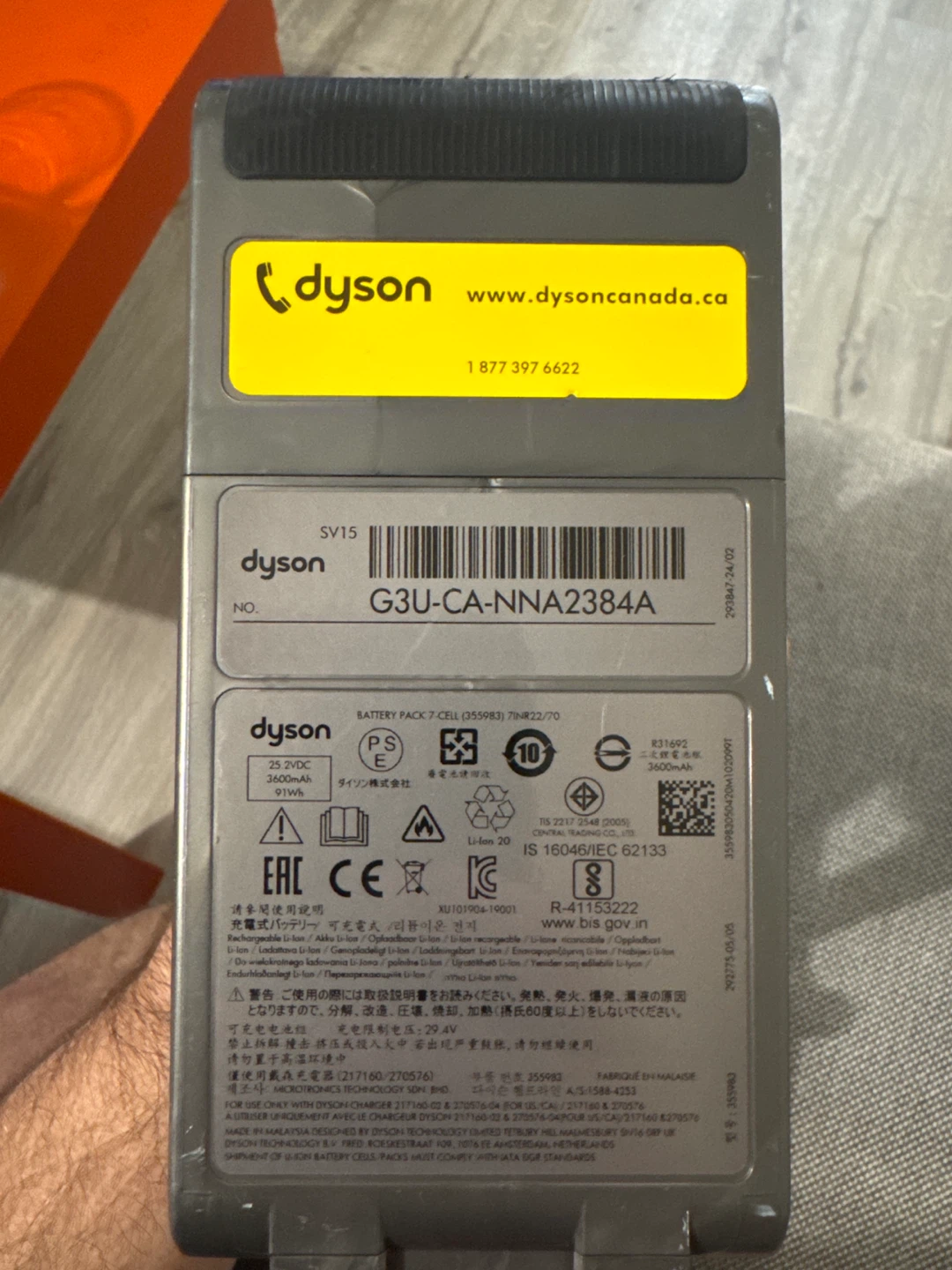 Dyson V15 Detect Plus Cordless Vacuum Cleaner - photo 3