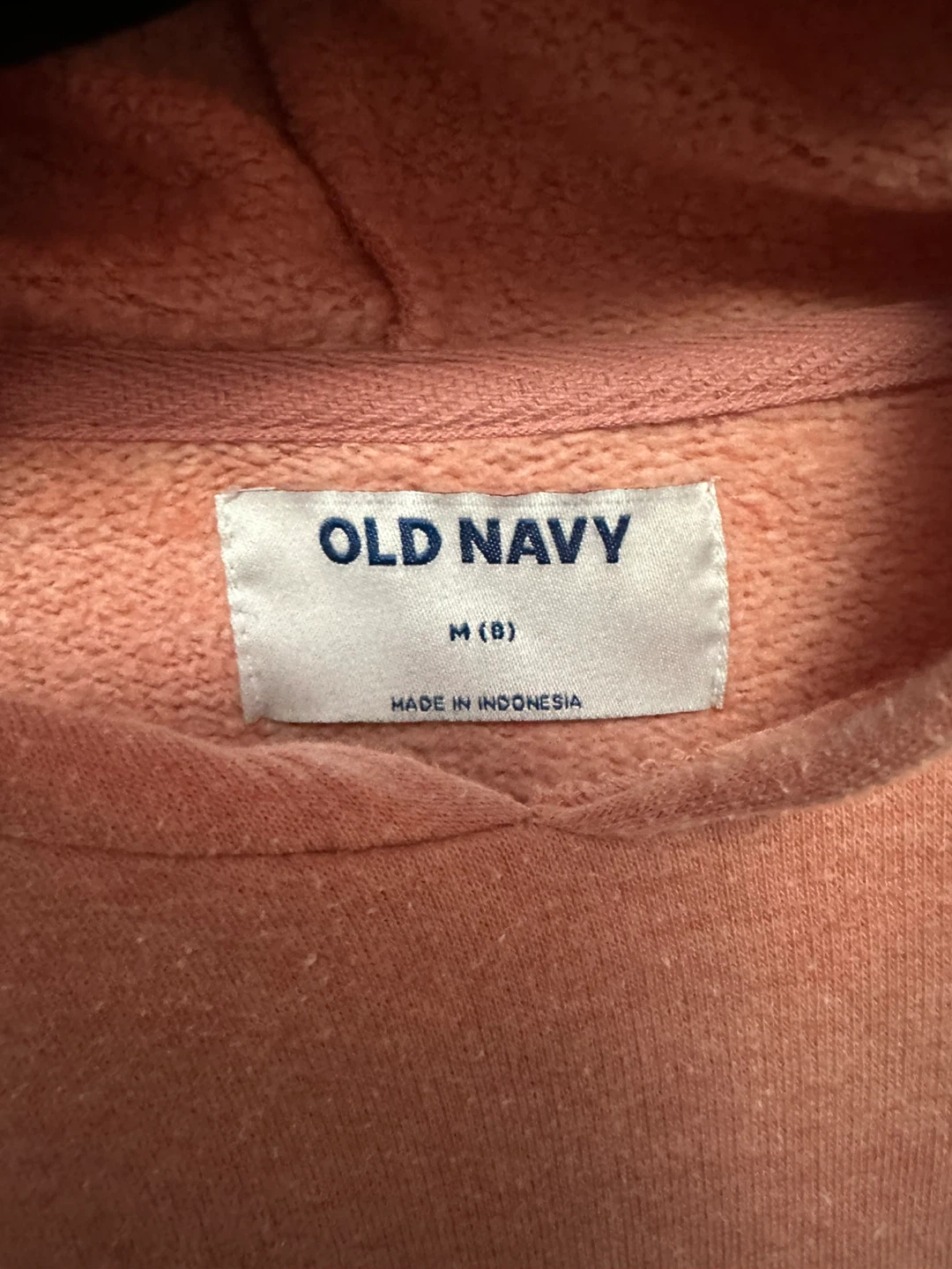Old Navy Pink "I Love Us" Hoodie Dress - Size M (8) - photo 3