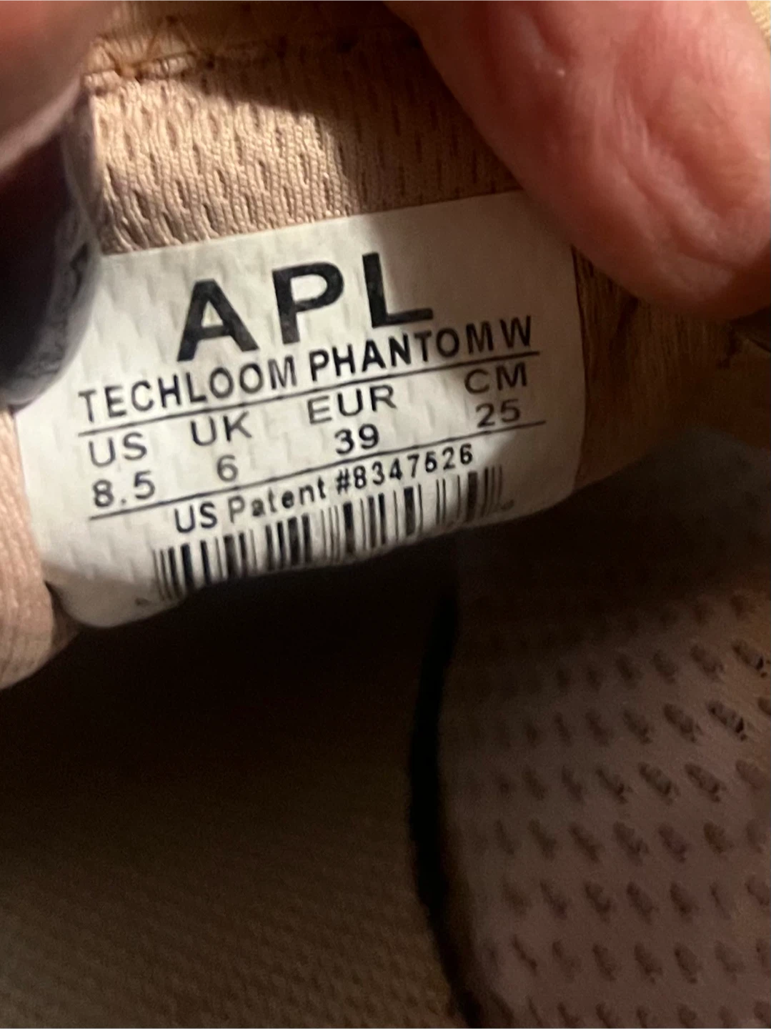 APL Techloom Phantom Sneakers - Rose Gold - Size 8.5 - photo 3