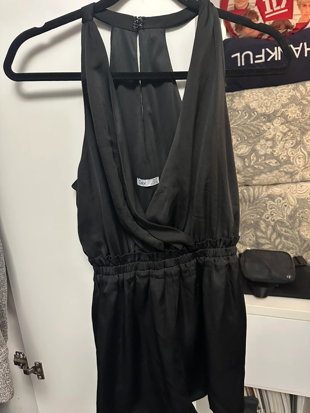Black Halterneck Romper
