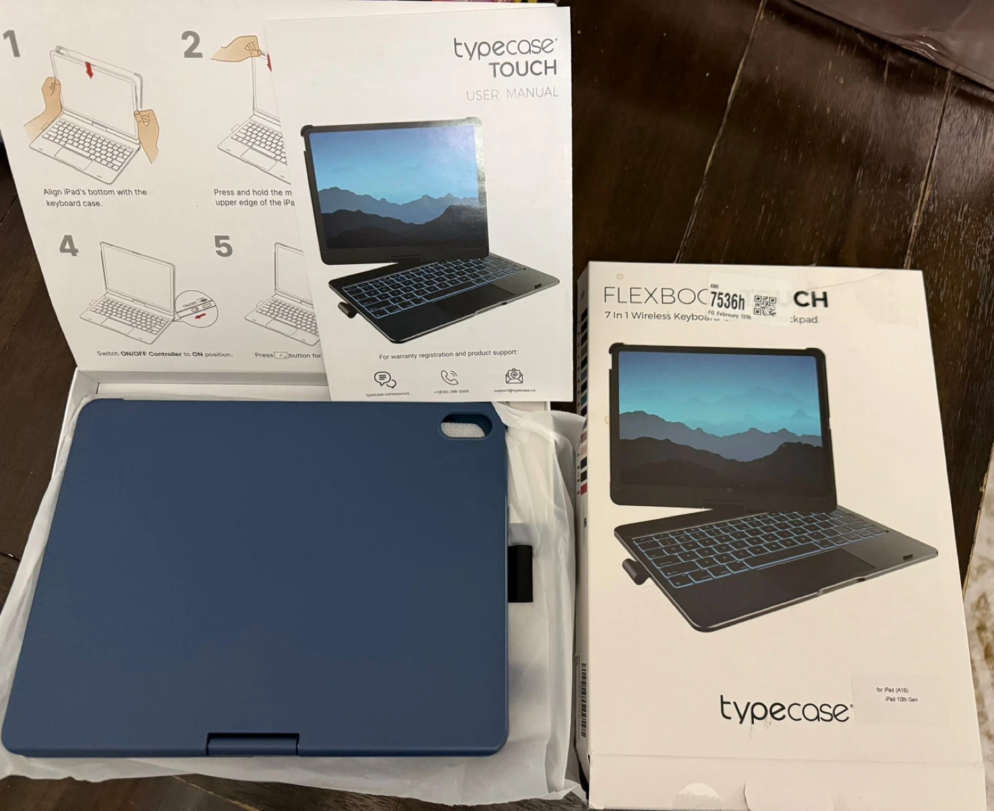 Typecase Touch Keyboard Case for iPad 11" 10th Gen - photo 5