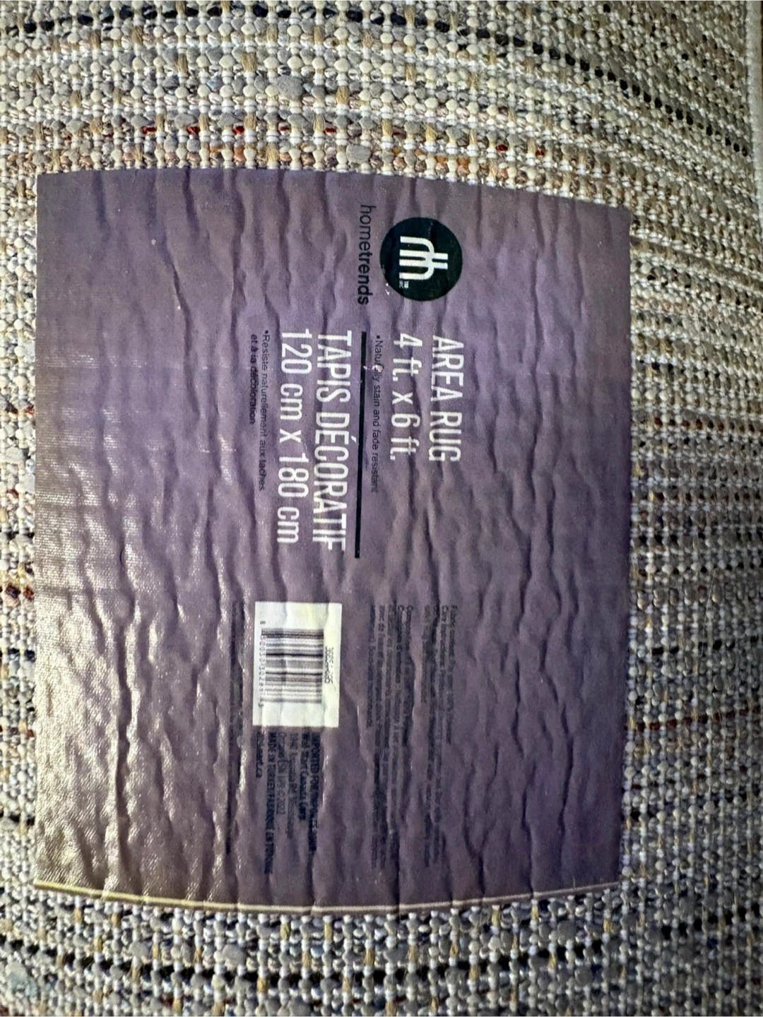 HomeTrends Area Rug 4 ft x 6 ft - photo 3
