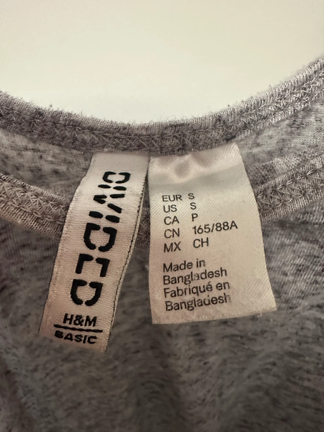 Divided H&M Basic Grey Romper Size S - photo 3
