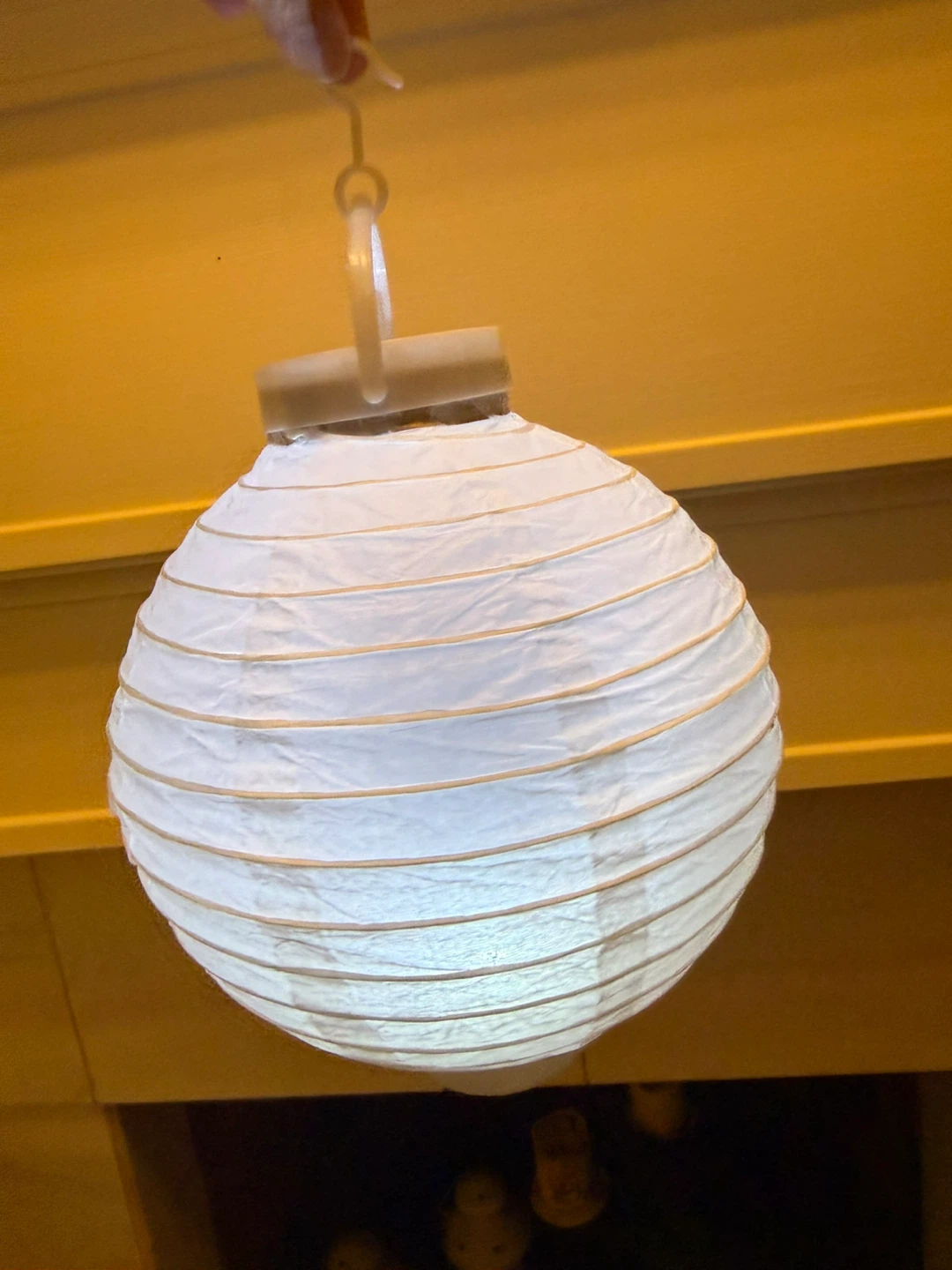 White Paper Lantern Lamp