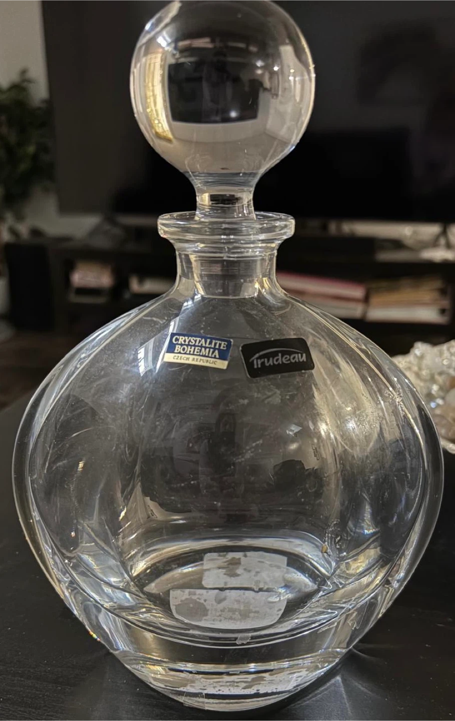 Trudeau Crystalite Bohemia Decanter - photo 2