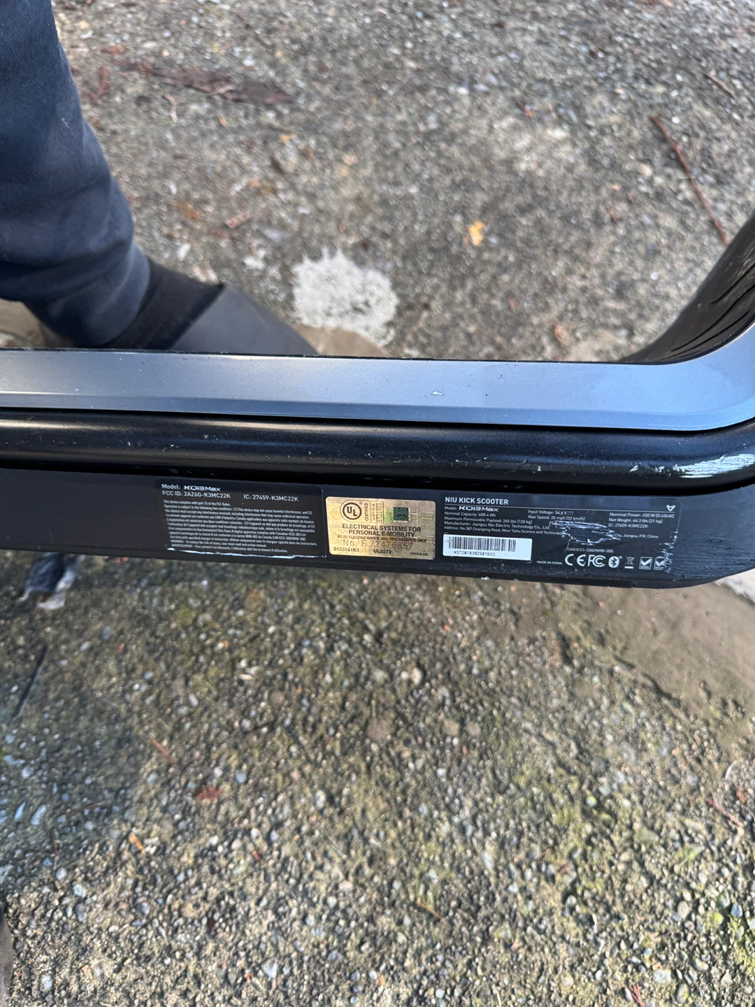 NIU KQi3 Max Electric Scooter - photo 5