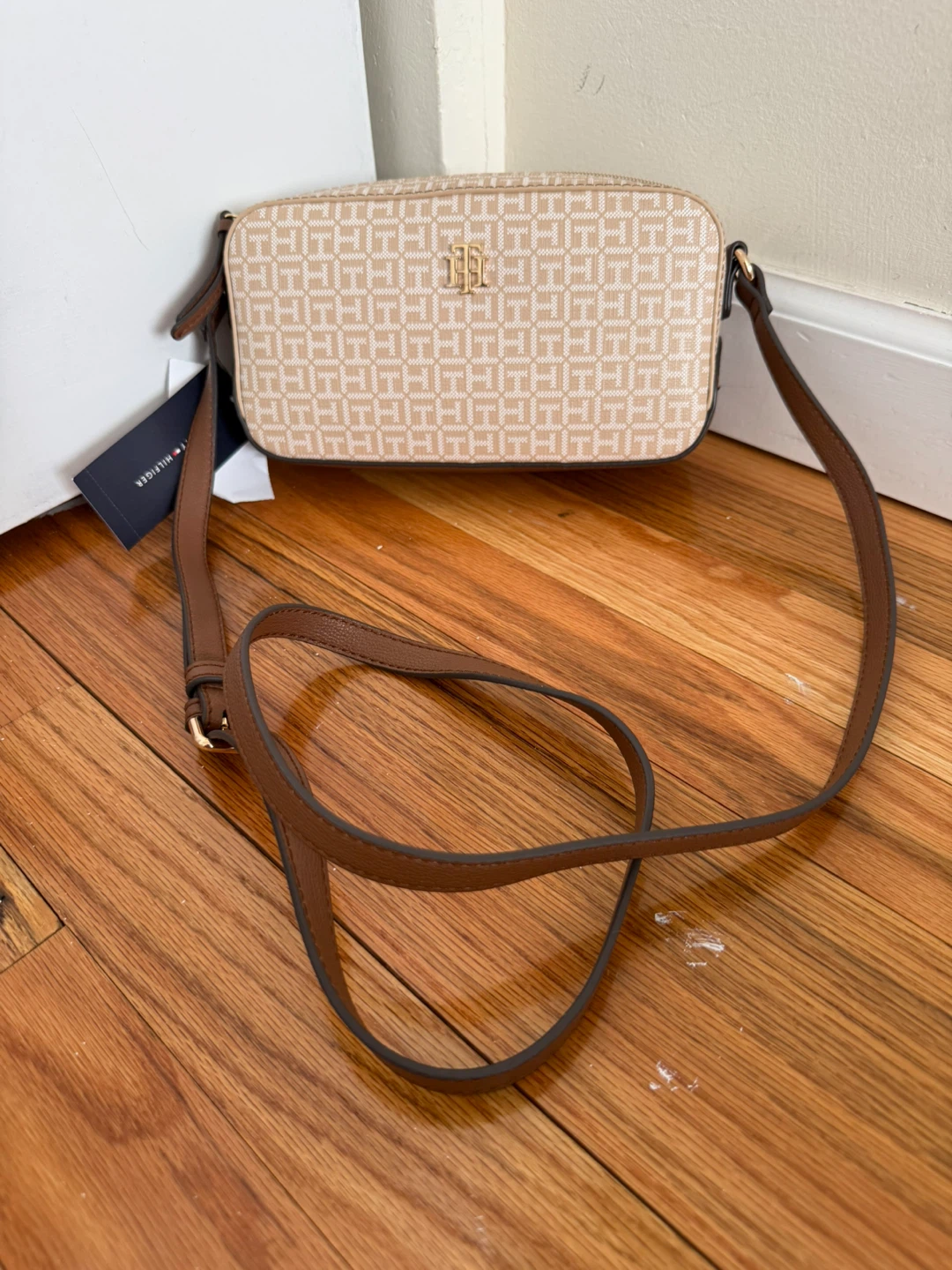 Tommy Hilfiger Monogram Camera Bag