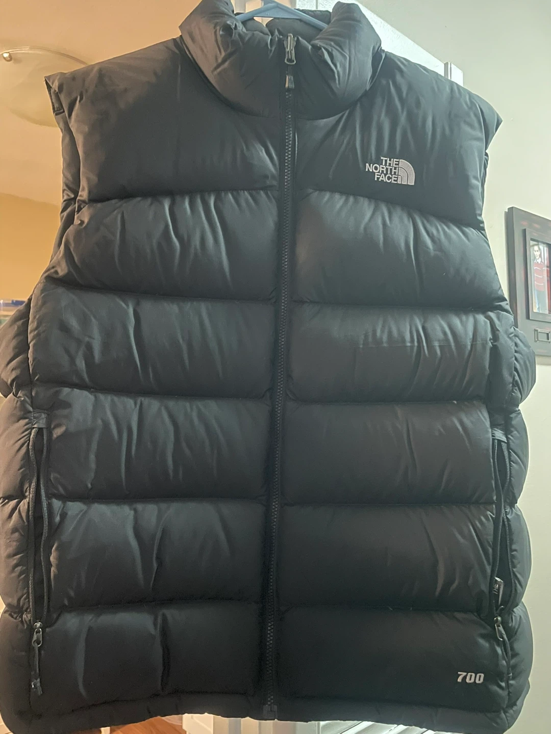 The North Face Puffer Vest - Black - Size L