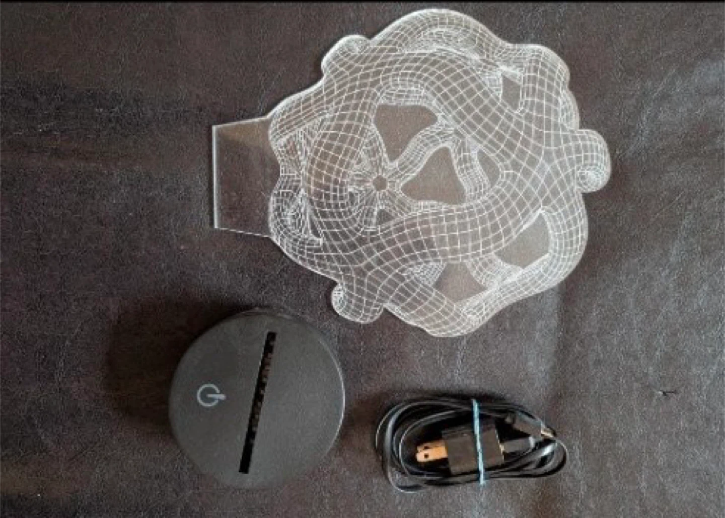 3D Wireframe LED Lamp