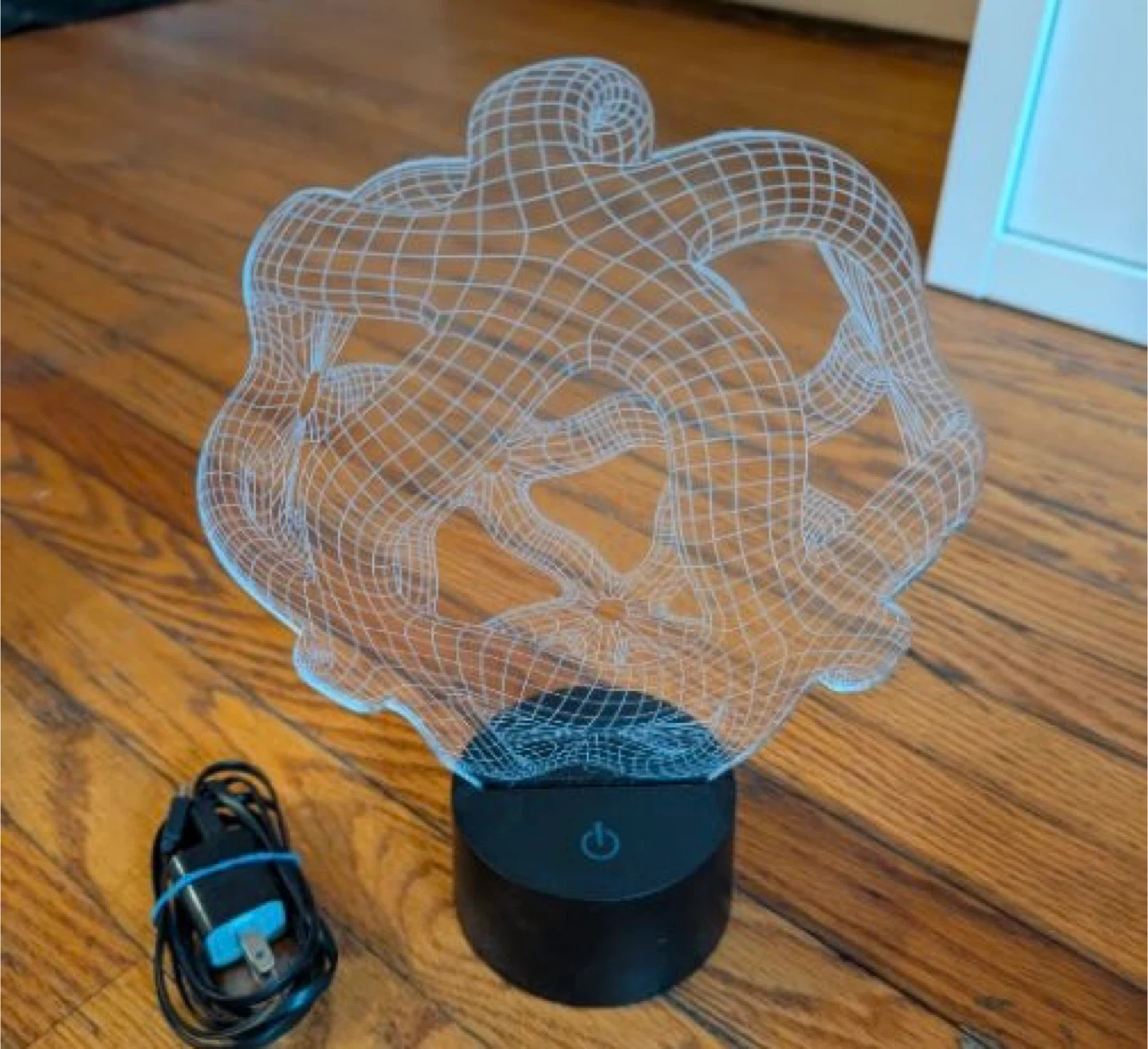 3D Wireframe LED Lamp - photo 2