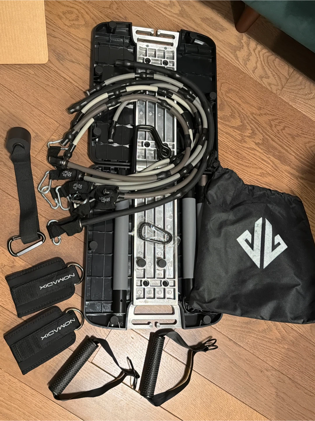 Nomadix Resistance Band Set with Handles and Ankle Straps - photo 5