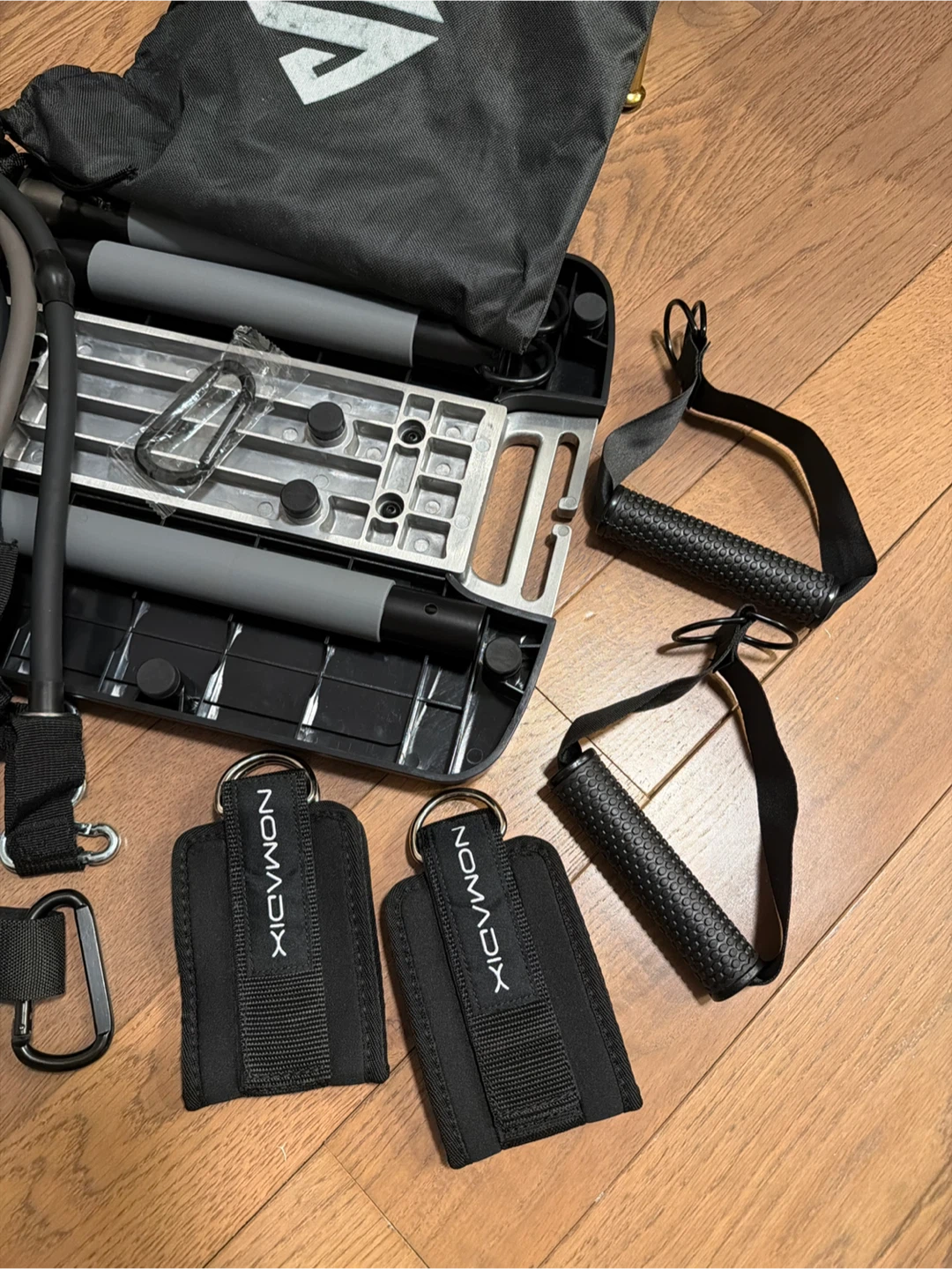 Nomadix Resistance Band Set with Handles and Ankle Straps - photo 3