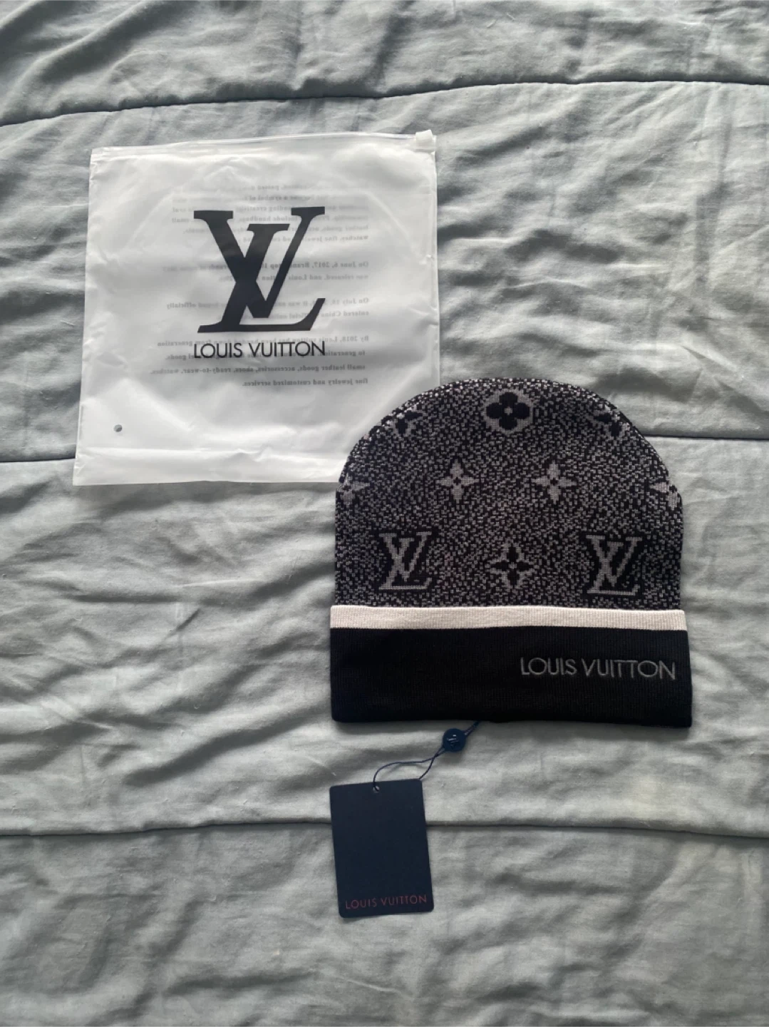 Louis Vuitton Monogram Beanie Hat