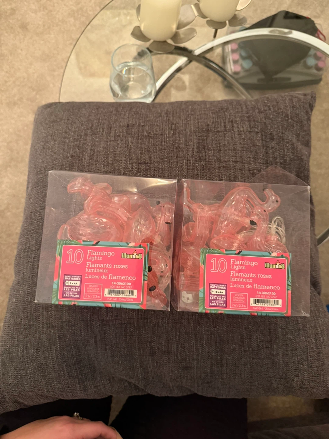 Pink Flamingo String Lights
