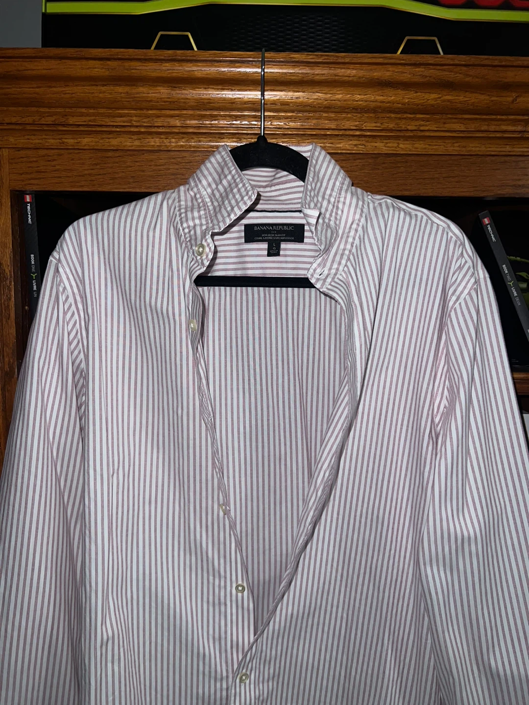 Banana Republic Men's Striped Button-Down Shirt - photo 3