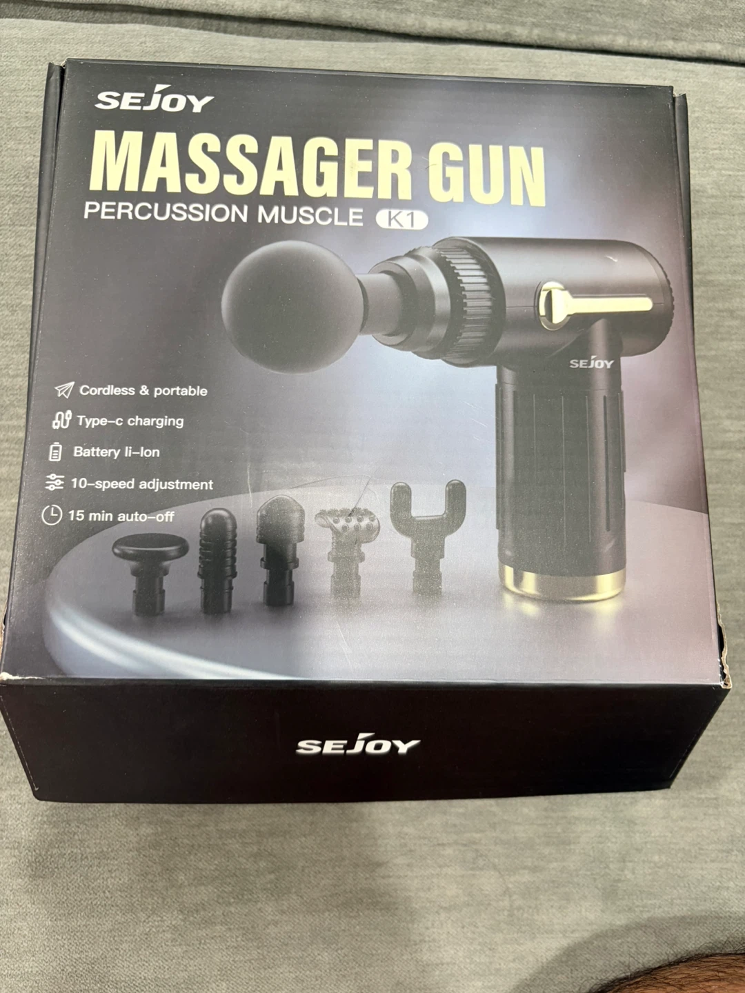 SEJOY Percussion Muscle Massager Gun K1