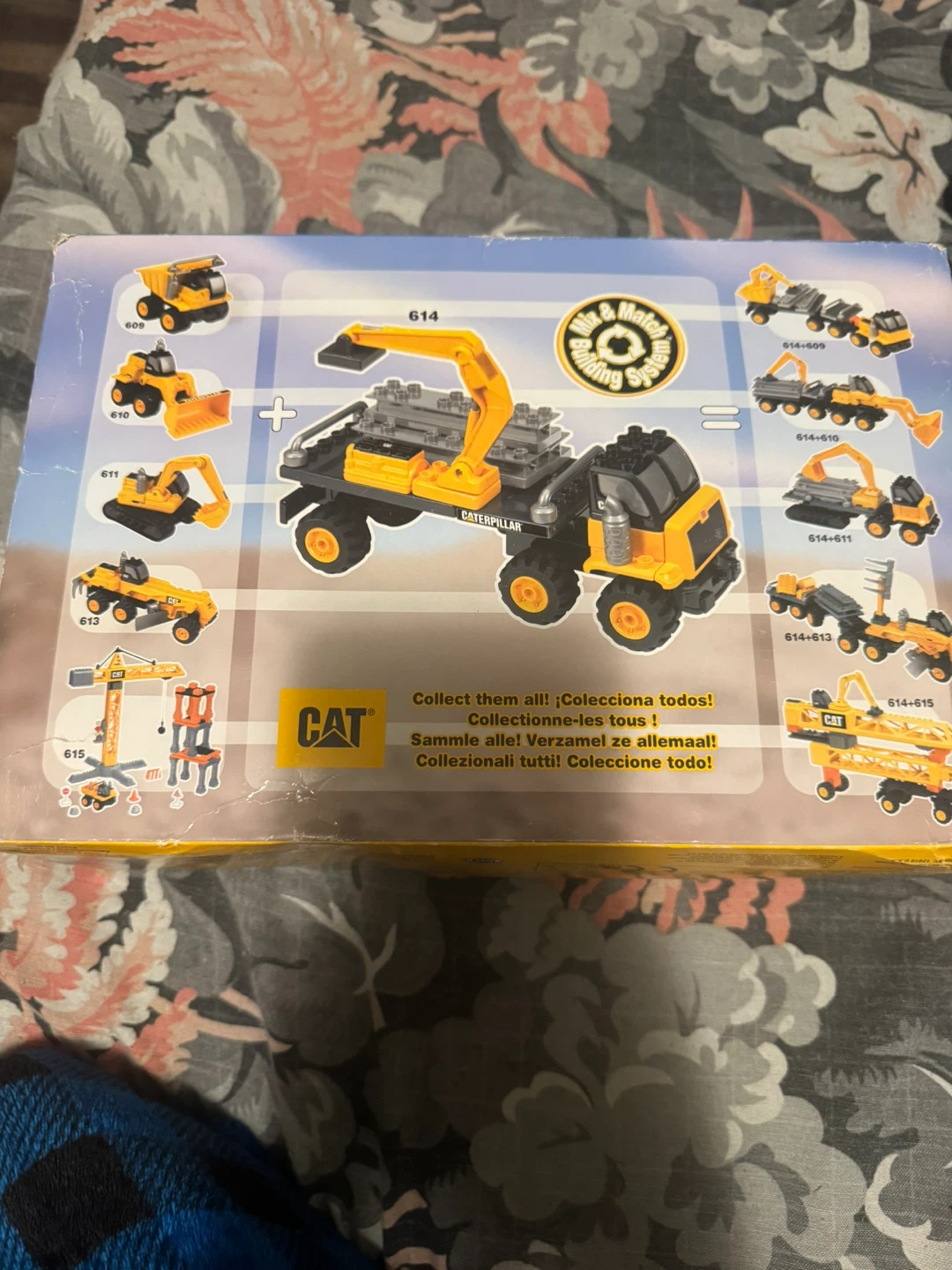 Mega Bloks CAT Material Hauler Building Set 614