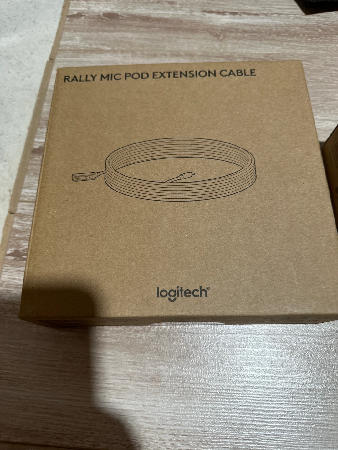 Brand New Logitech Rally Mic Pod & Extension Cable - photo 2