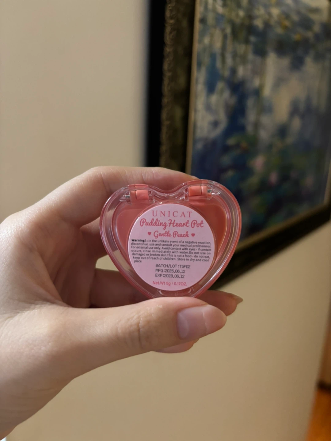 UNICAT Pudding Heart Pot Gentle Peach - photo 4