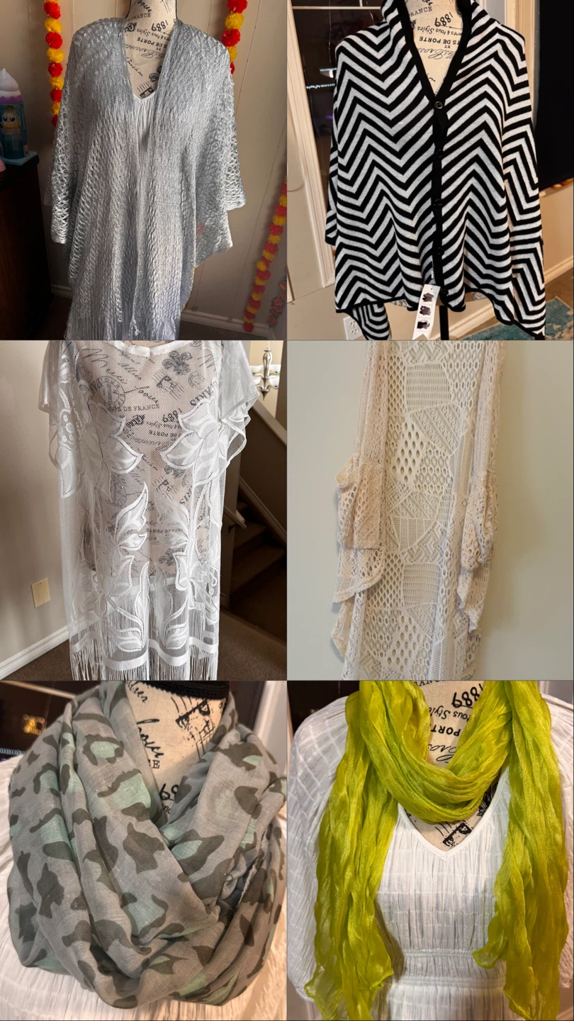 Assorted Scarves and Wraps - photo 3