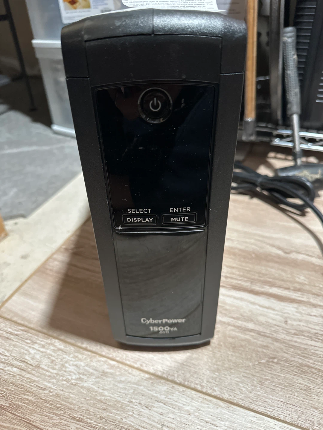CyberPower 1500VA AVR Uninterruptible Power Supply