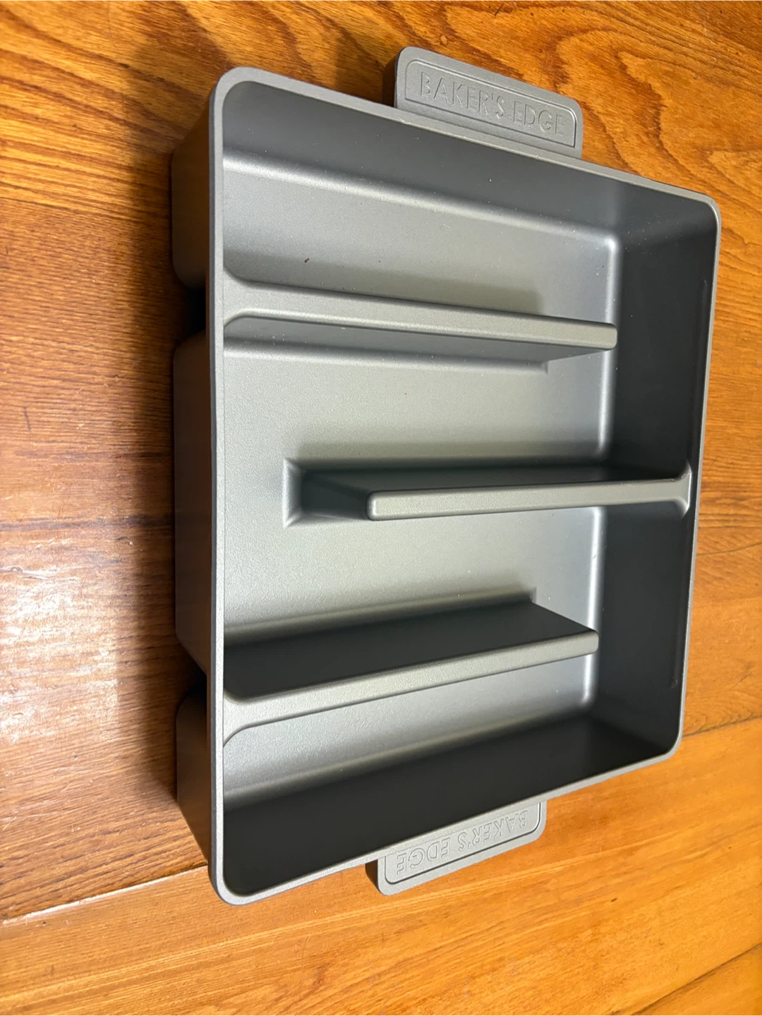 Baker's Edge 3-Cavity Loaf Pan