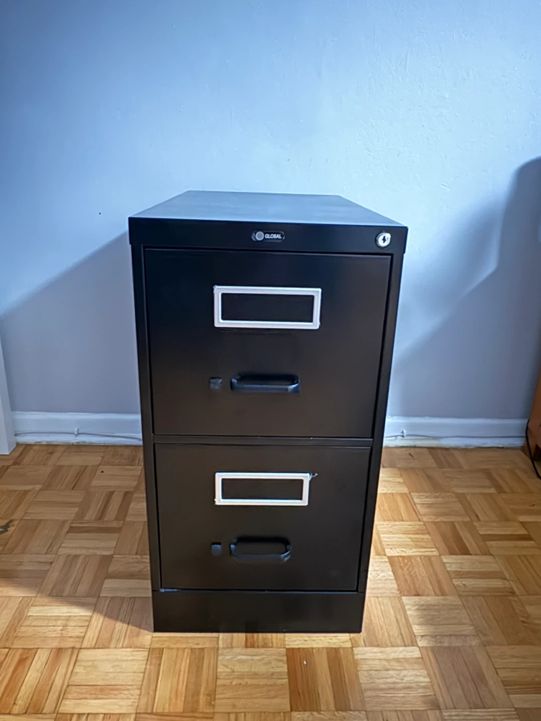 Drawer Filing Cabinet - Black