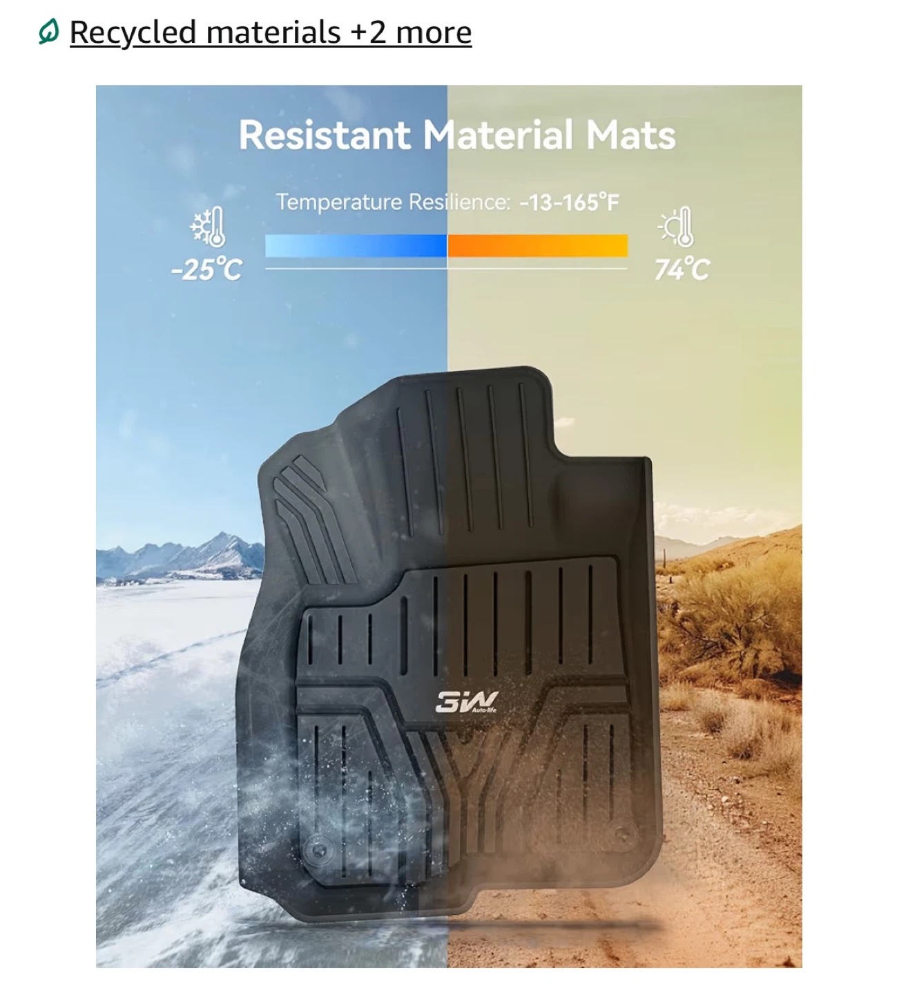 NEW All-Weather Floor Mats - Hyundai Tucson (Full Set) - photo 3