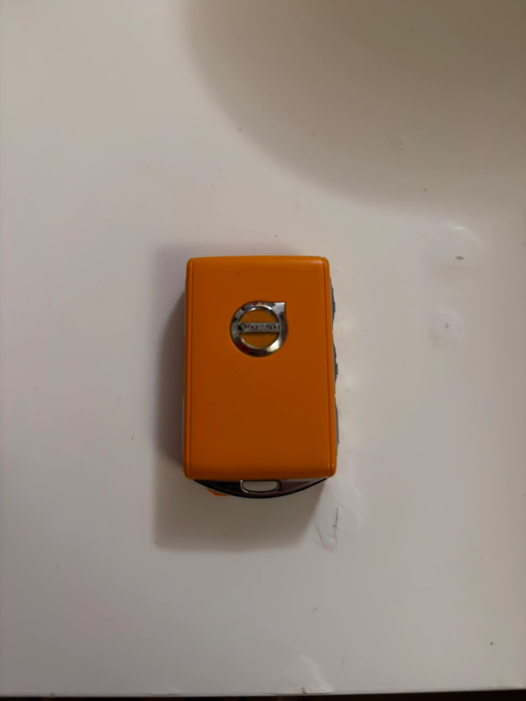 Orange Volvo Key Fob