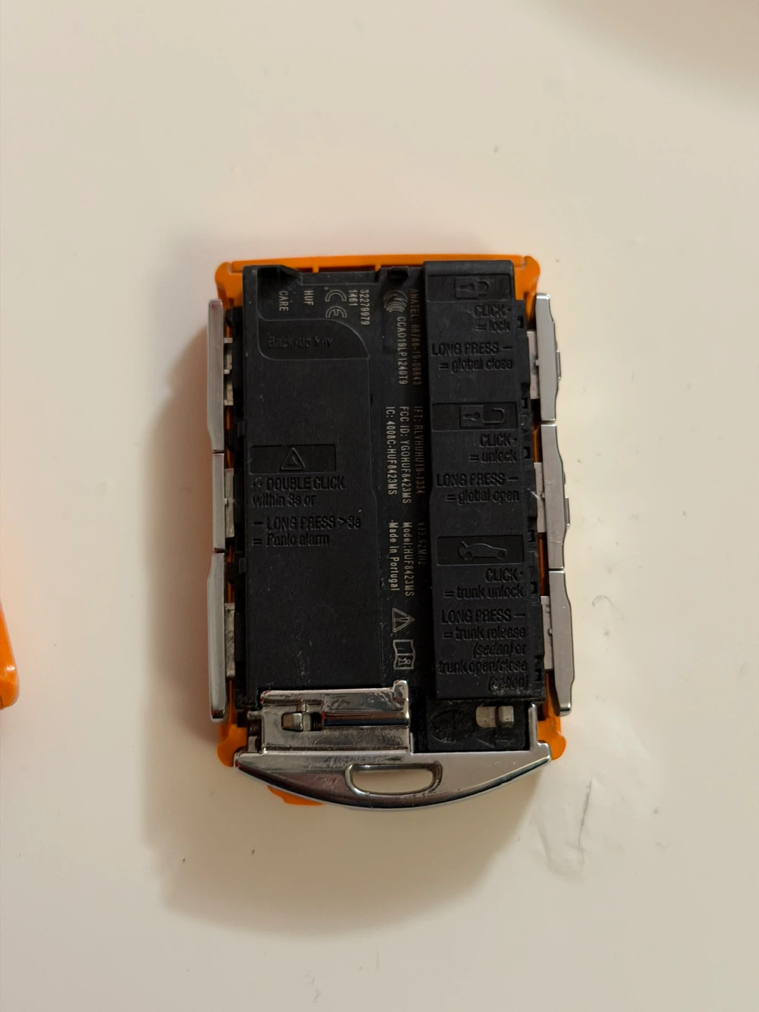 Orange Volvo Key Fob - photo 4