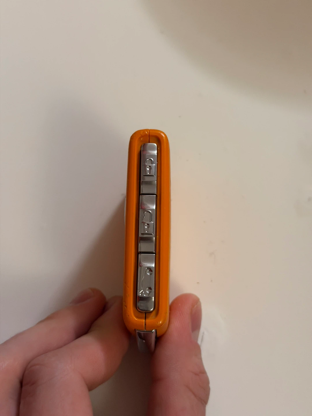 Orange Volvo Key Fob - photo 2