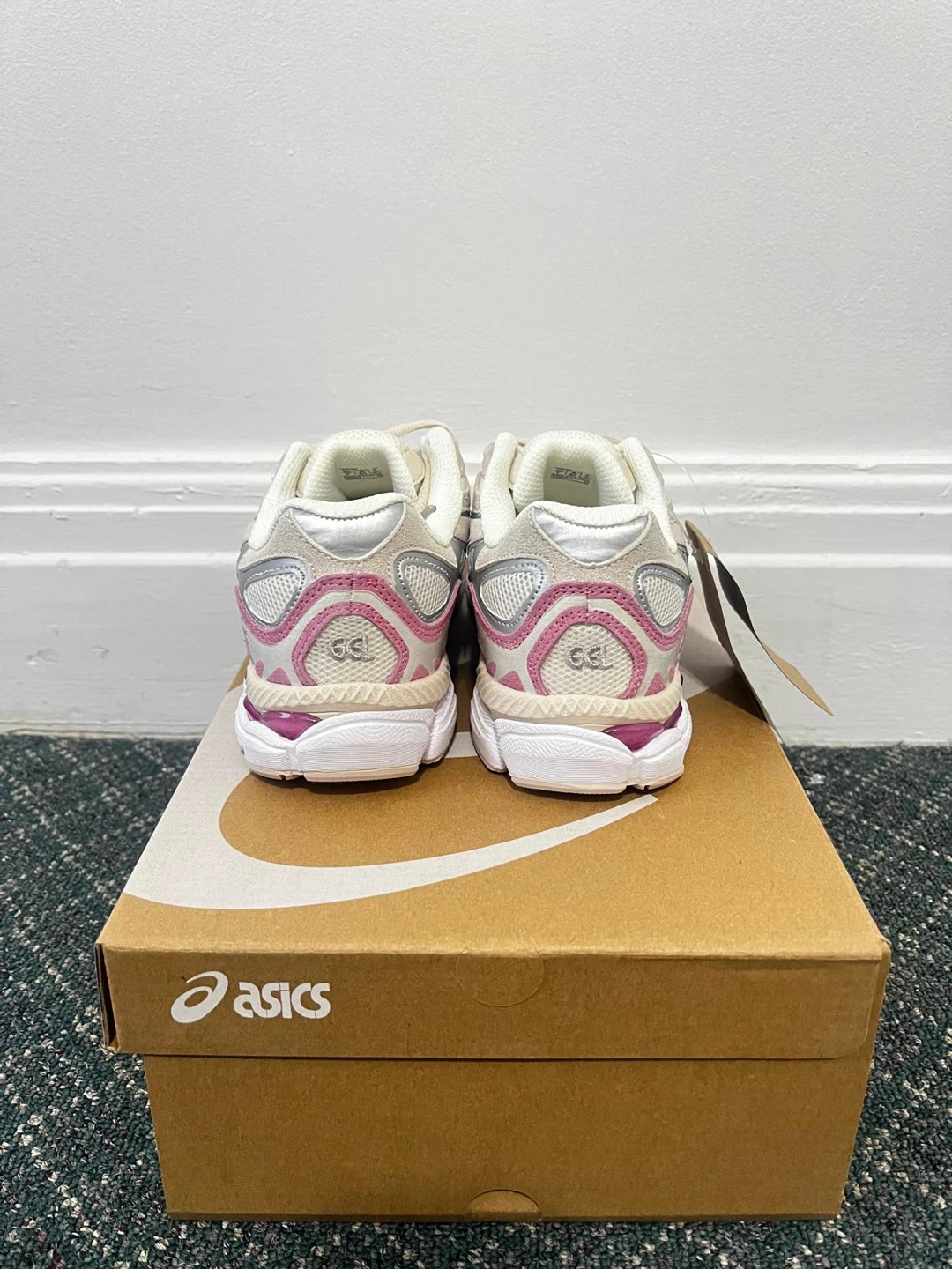 Asics GEL-NYC Women's Sneakers Beige/Pink Size 6 US - photo 3