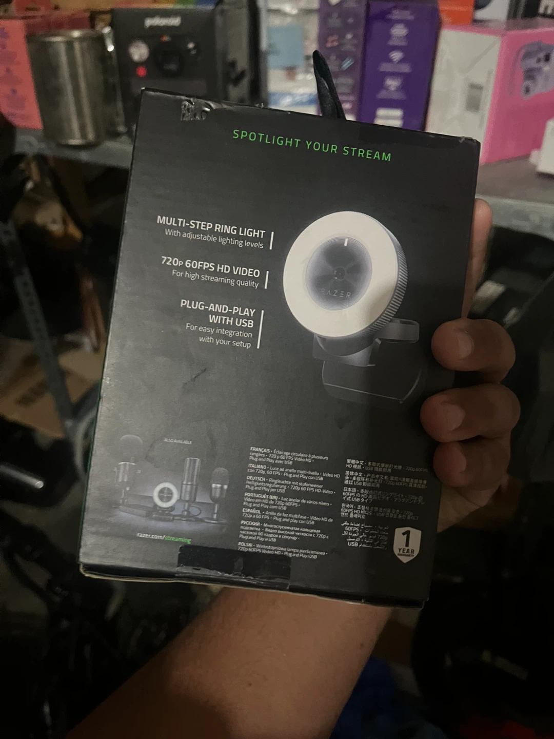 Razer Kiyo Broadcasting Camera with Illumination - photo 2