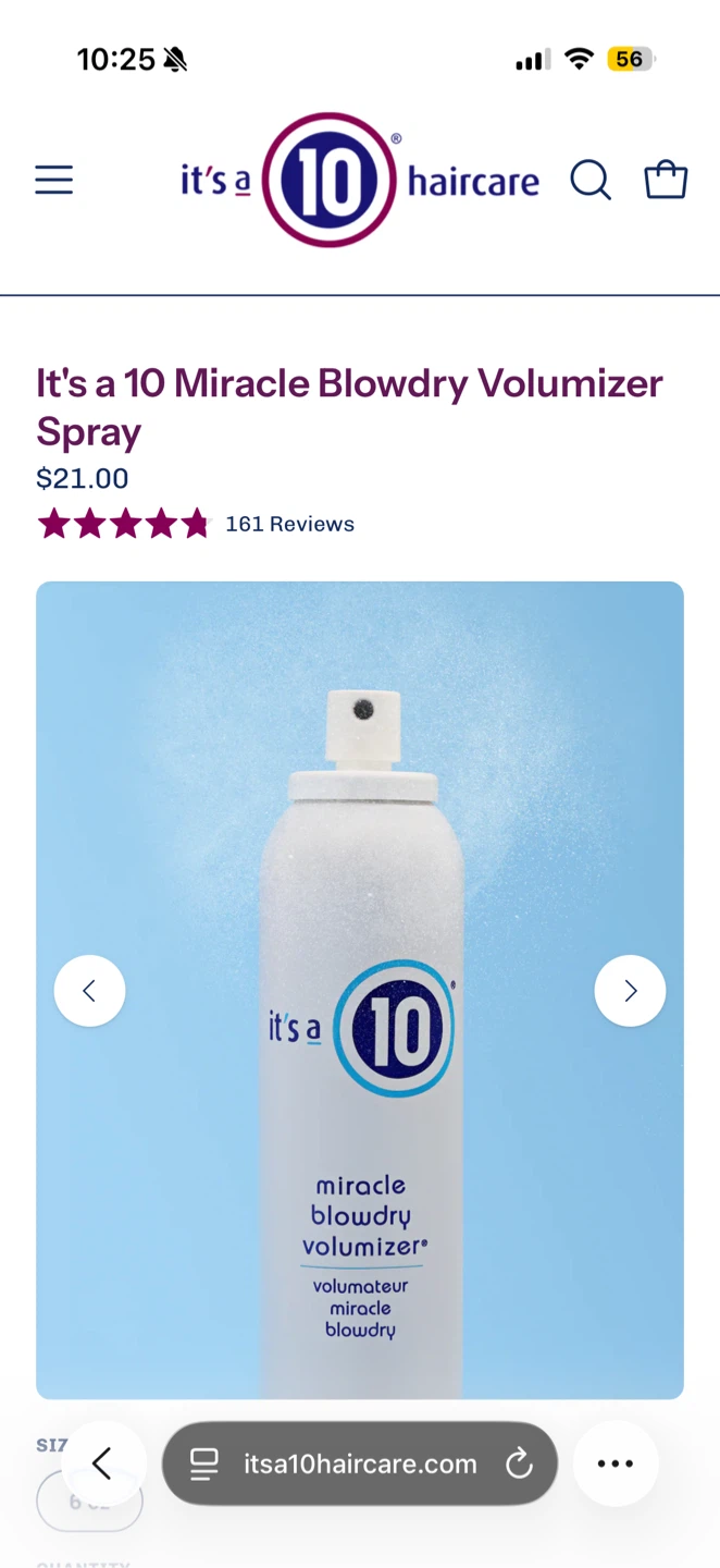 It's a 10 Miracle Blowdry Volumizer Spray 6 fl oz - photo 2
