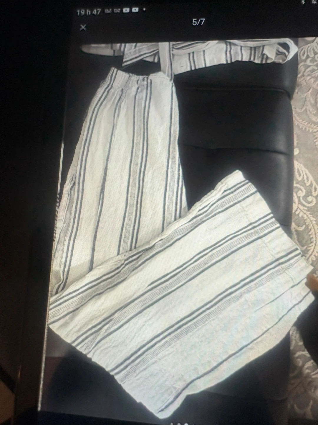 Ensemble pantalon et haut rayé Forever 21 - photo 5