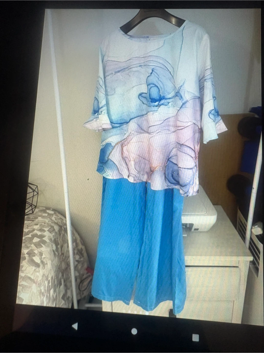Ensemble haut et pantalon femme